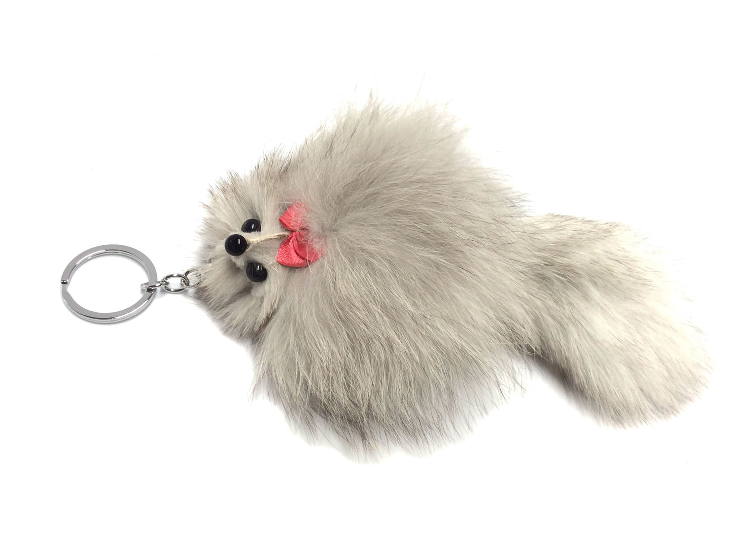 Animal Fur Keychain #89-46901GY