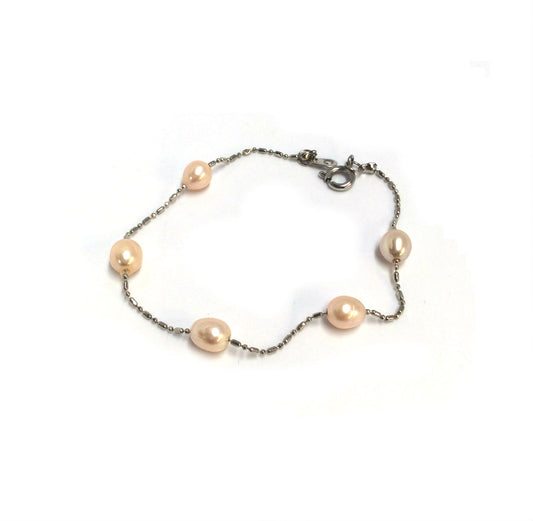 Pearl Bracelet #66-04015PK