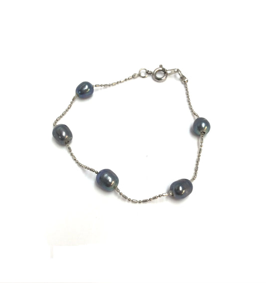 Pearl Bracelet #66-04015BK