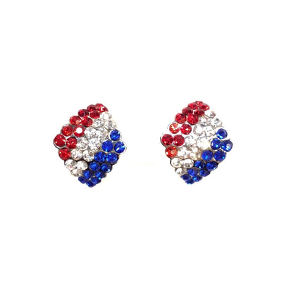 Patriotic Clip-On Earrings #66-70027