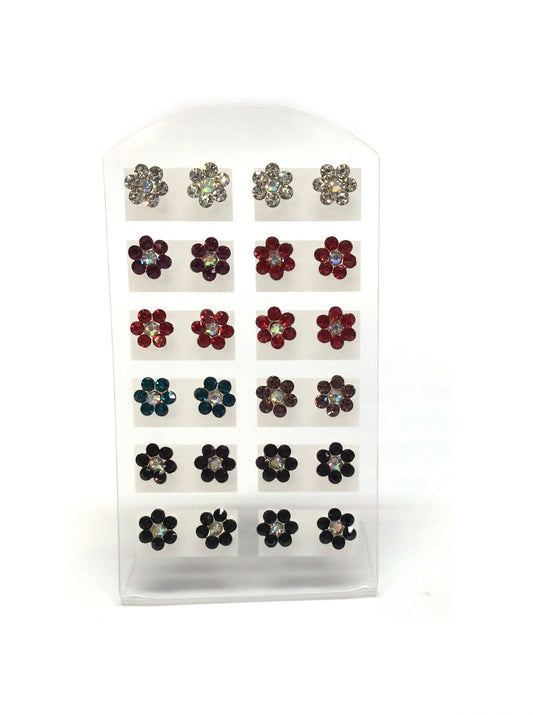 Flower Dozen Set Earrings #89-3025