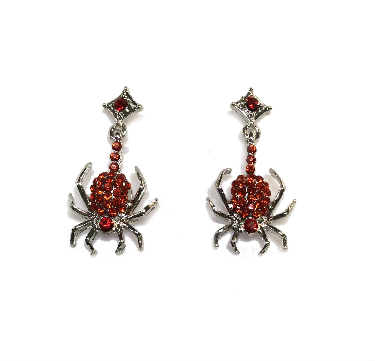 Spider Earrings #86-3033SL