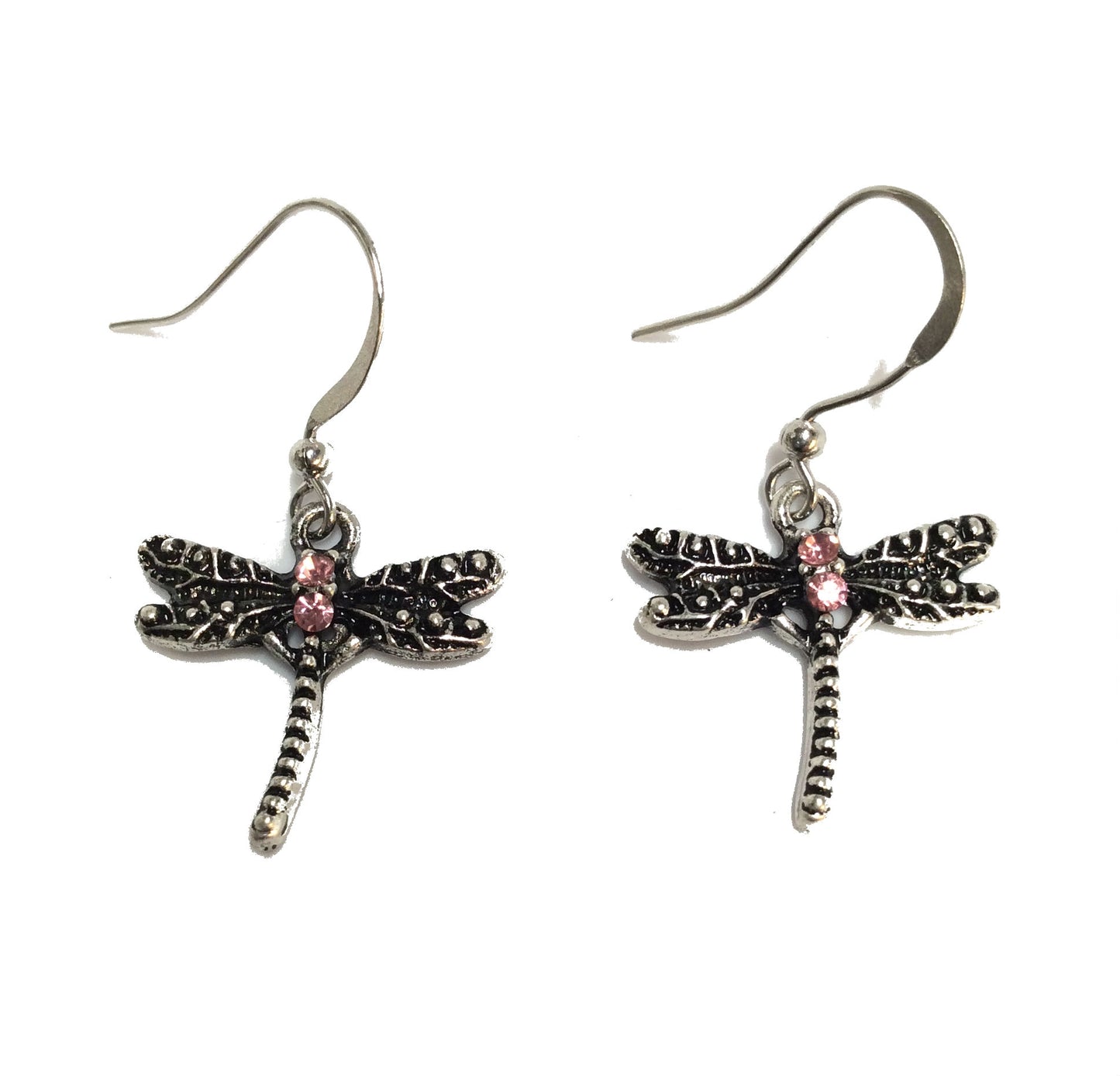 Dragonfly Dangling Earrings #28-111502PK