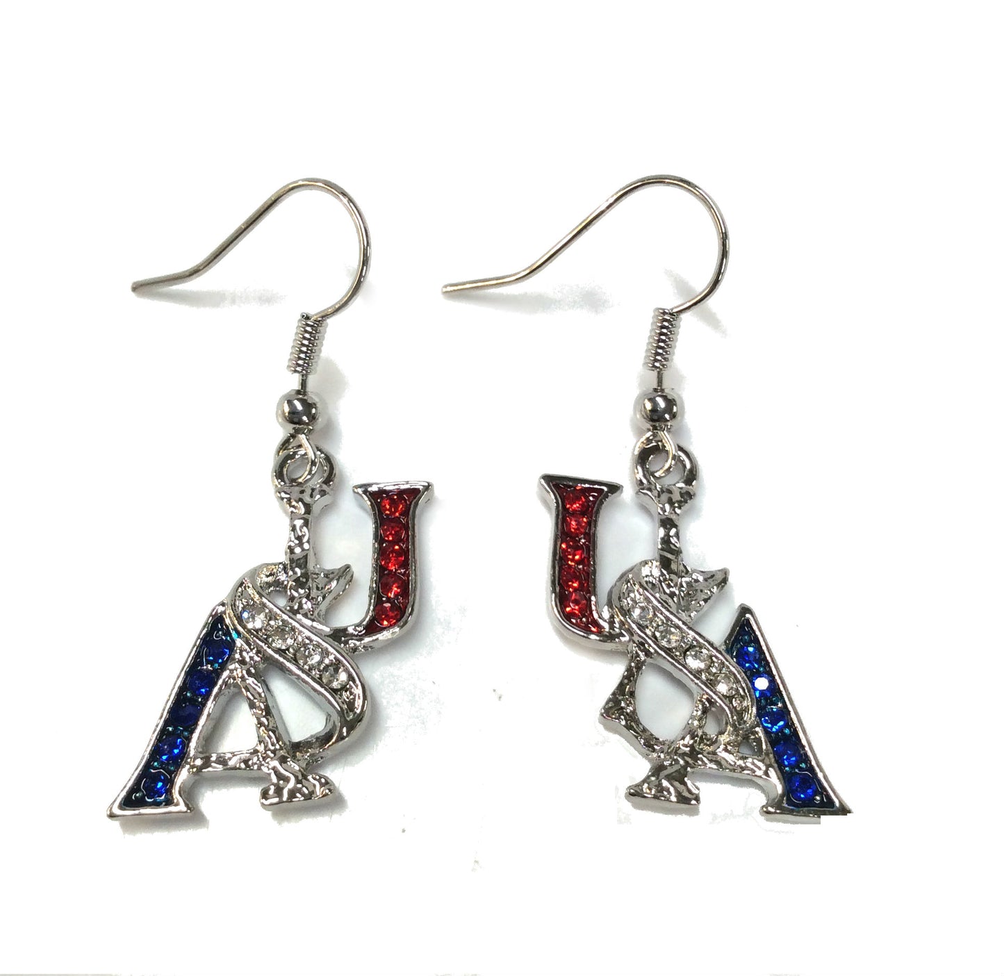 USA Earrings #19-0805