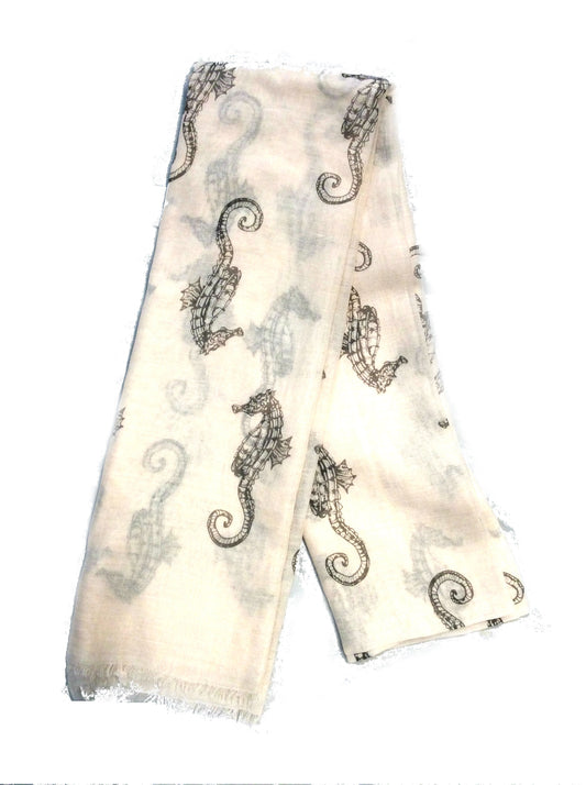 Seahorse Scarf #89-93043CR