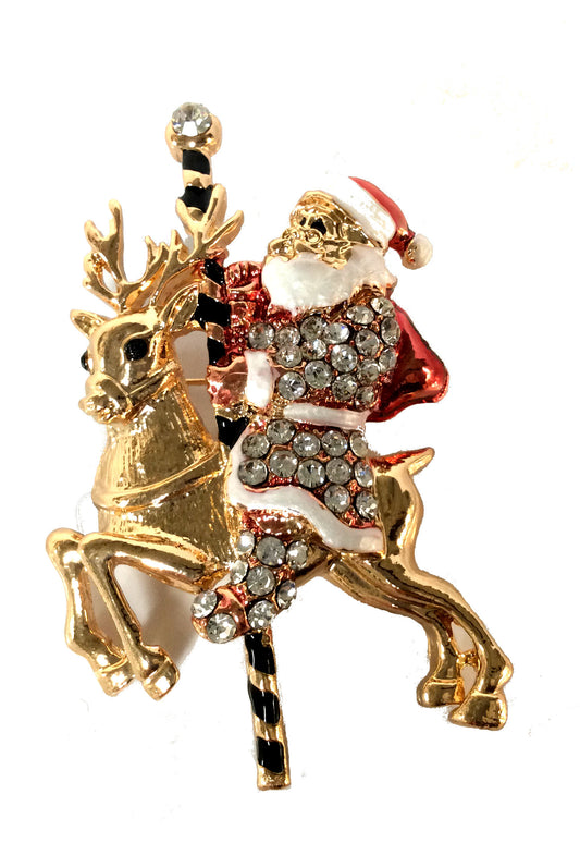 Christmas Santa Pin #89-91706