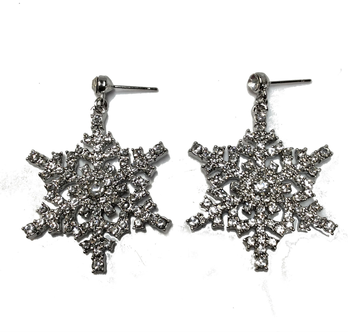 Snowflake earring#89-1064 cl