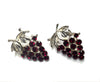 Grape Earrings #33-22014SL