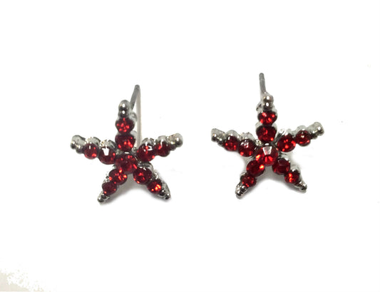 Starfish Post Earrings #28-11088RD