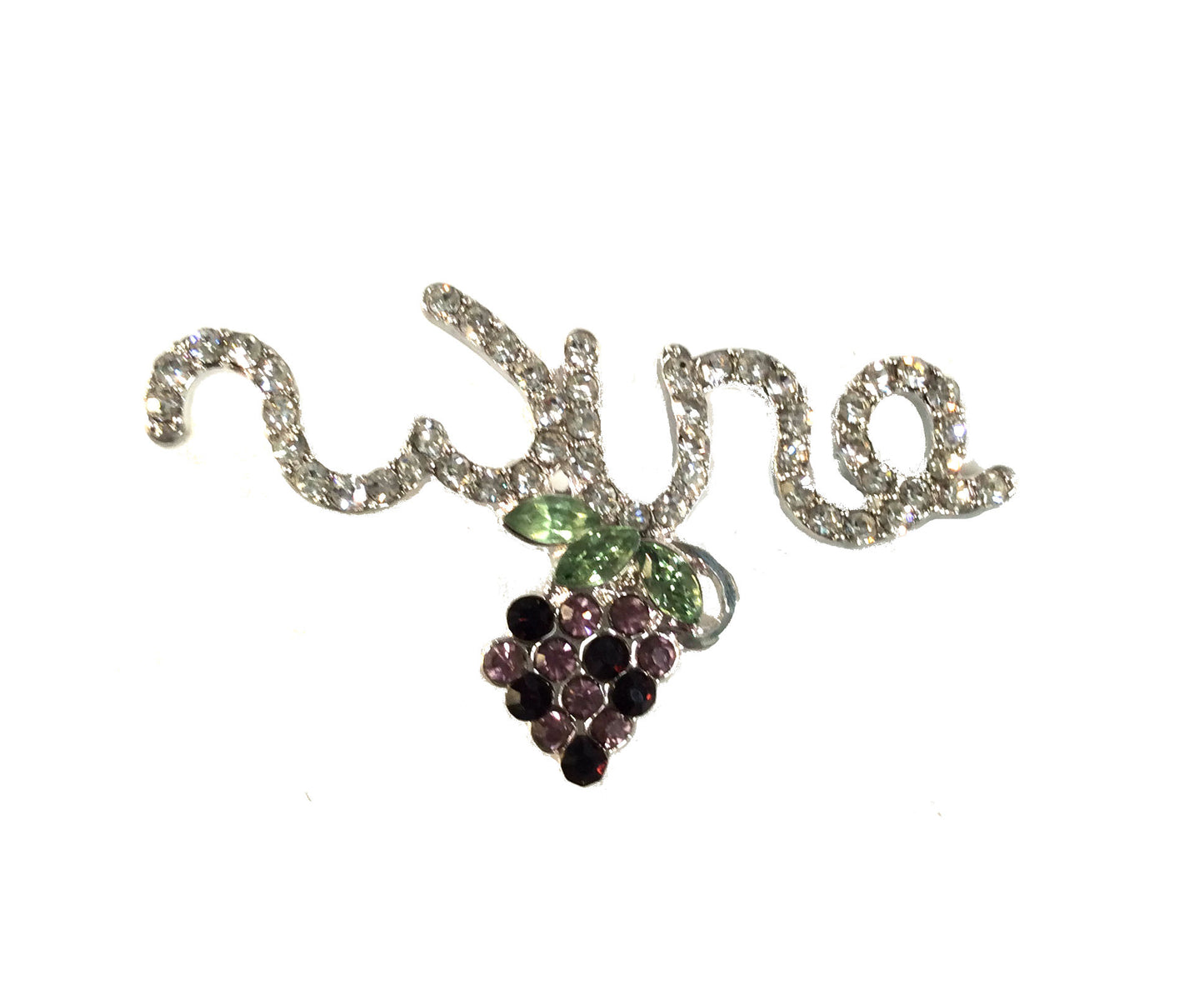"Wine" with Grape Tack Pin#66-54121S