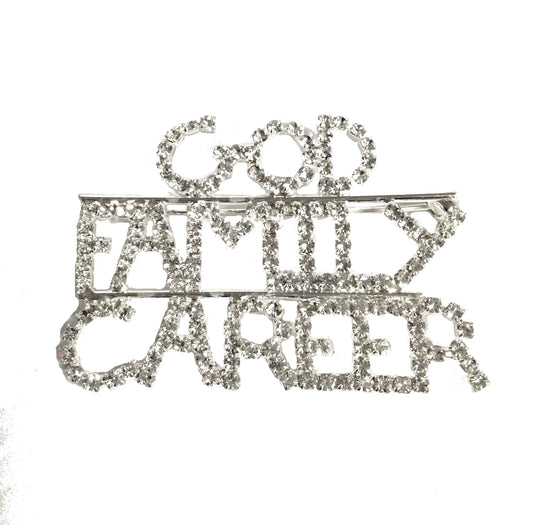 "God Family Career" Pin #38-3794