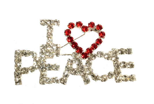 "I Love Peace" Pin #60-10014