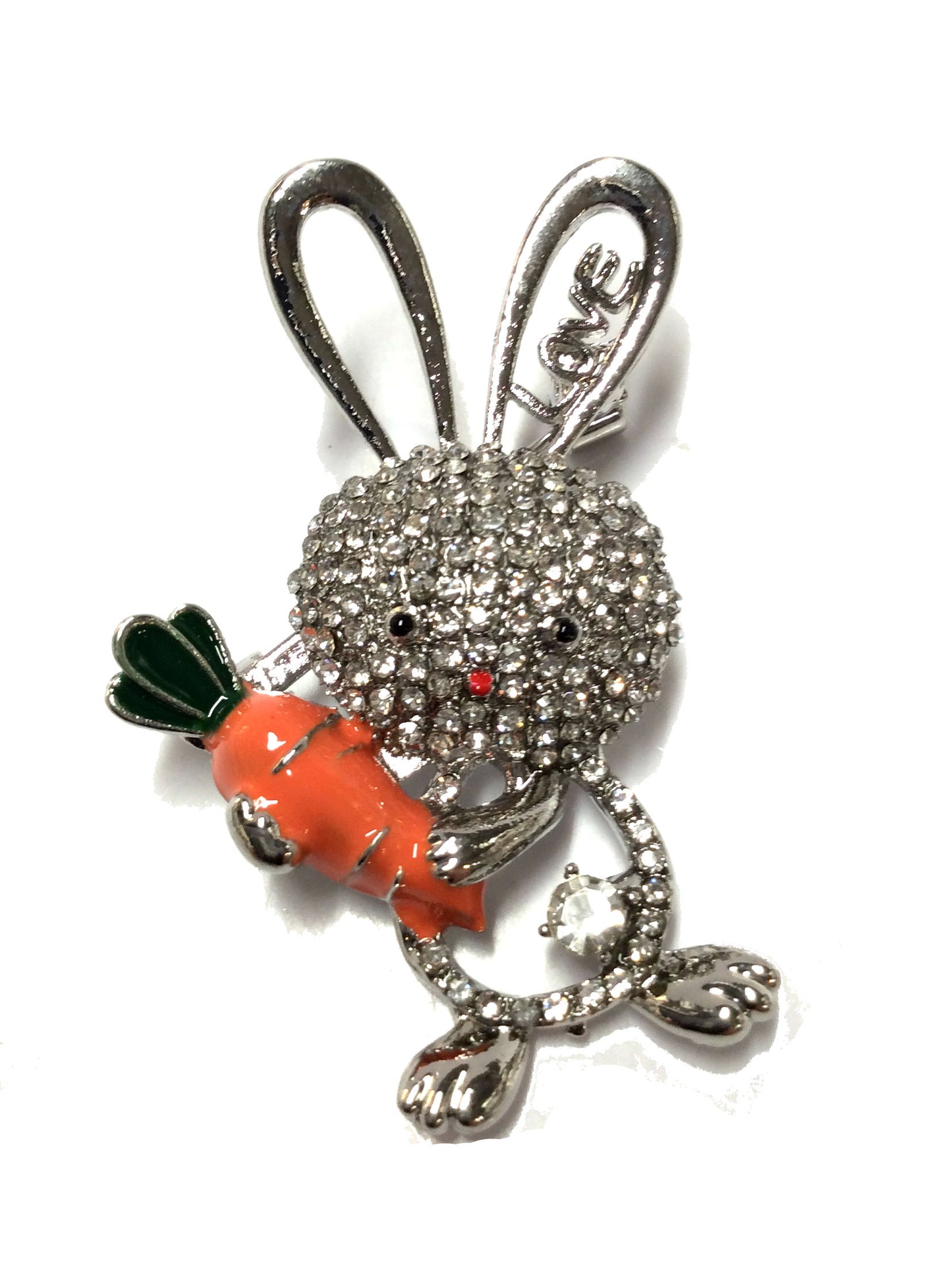 Bunny with Carrot Pin #89-91855