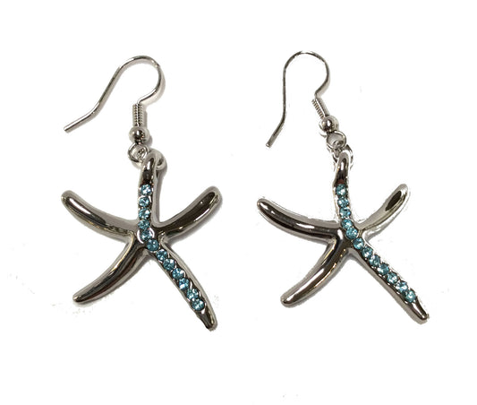 Starfish Earrings #89-0319BL