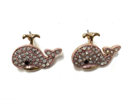 Whale Earrings #12-22791