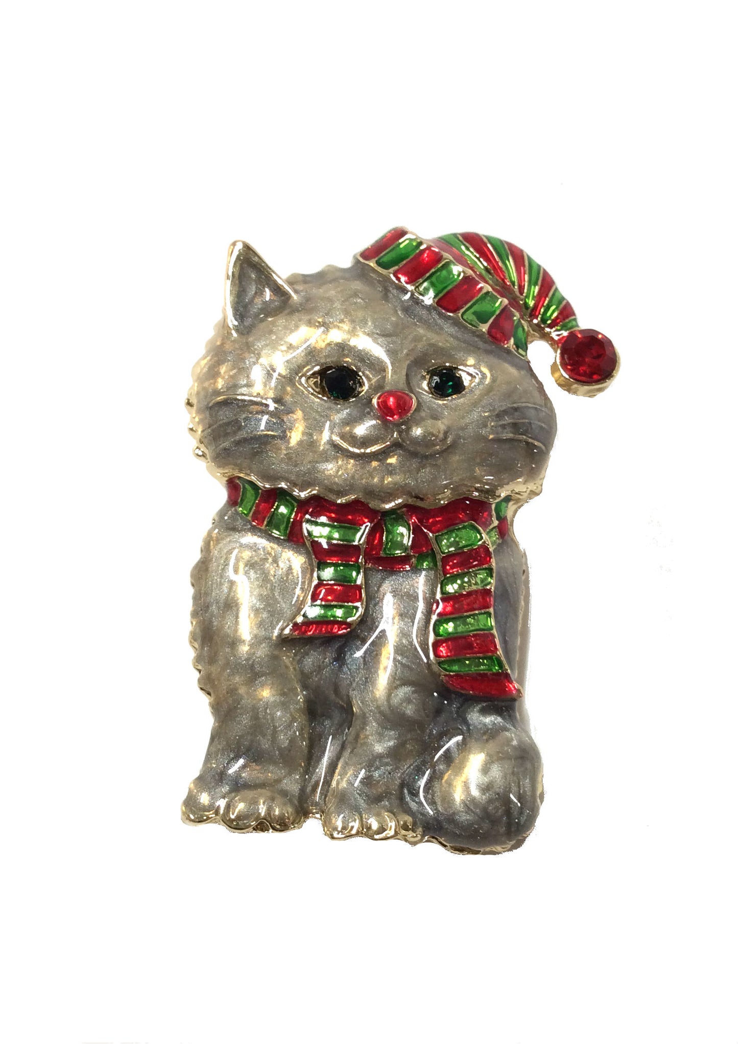 Christmas Pin Cat #19-141221