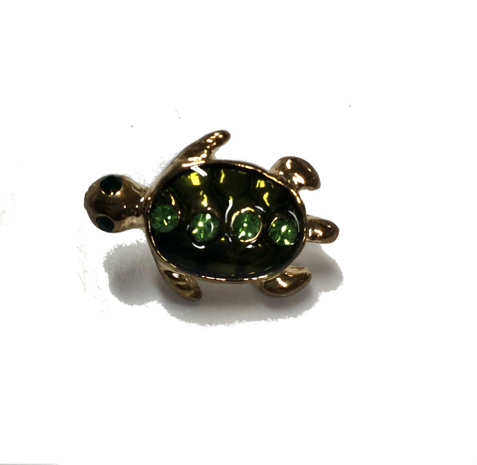 Tiny Turtle Tack Pin #38-6430GN