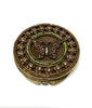 Butterfly Compact Mirror #20-0041BR