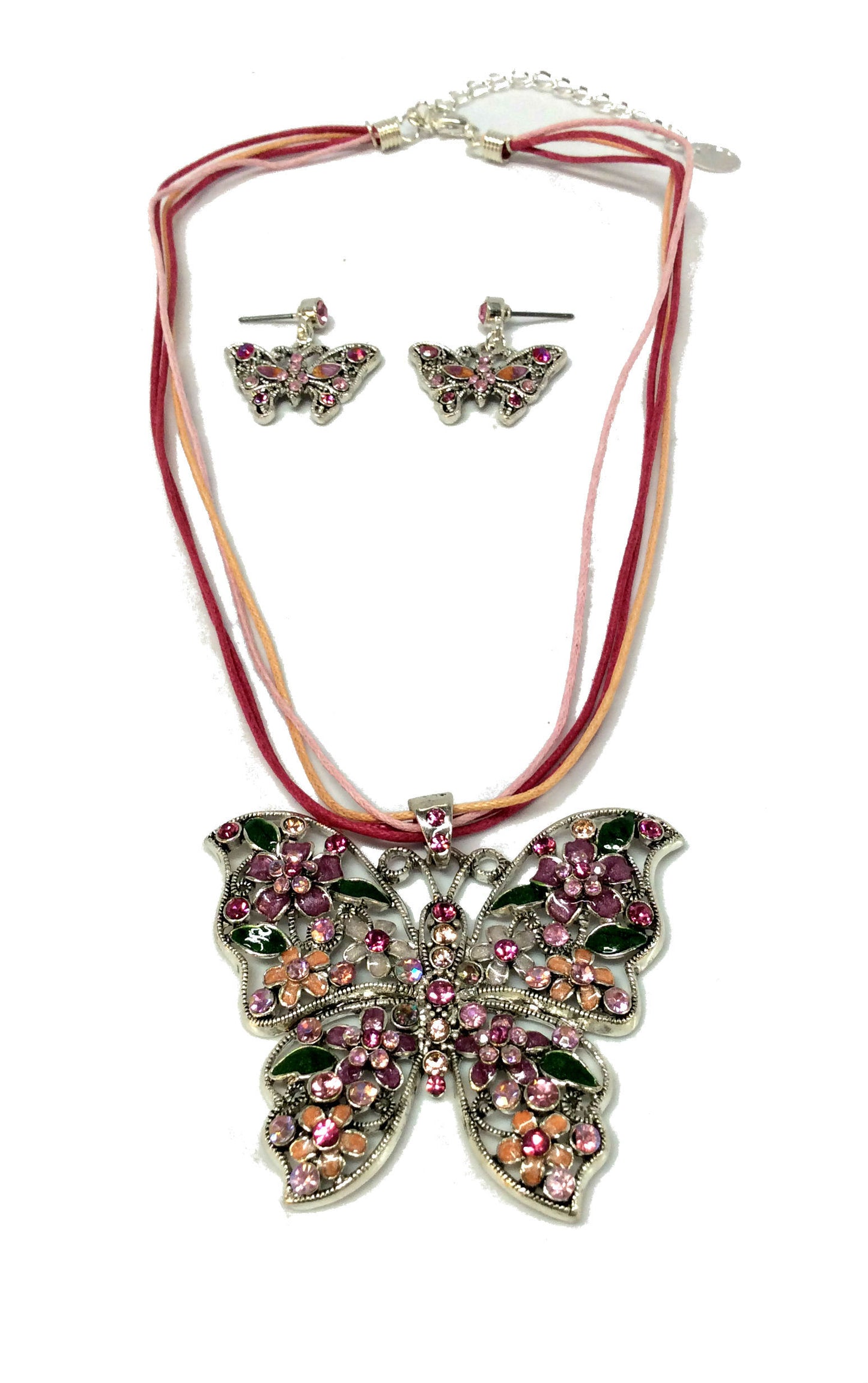 Butterfly Necklace Set #13-9078