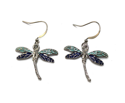 Dragonfly Earrings #38-1907SI