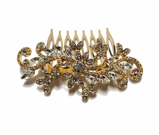 Floral Hair Comb #12-71488