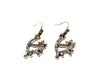 Cat Earrings #68-98055CL (Clear)