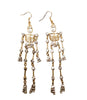 Skeleton Earrings #28-110454G (Gold)
