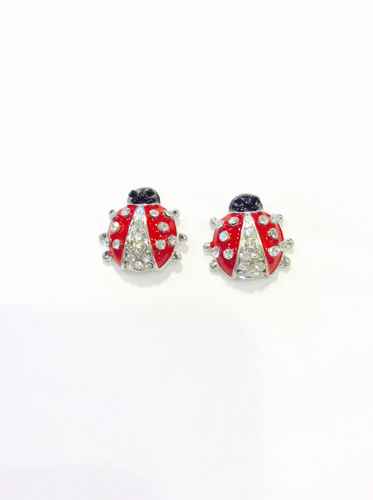 Ladybug Post  Earrings#28-11151