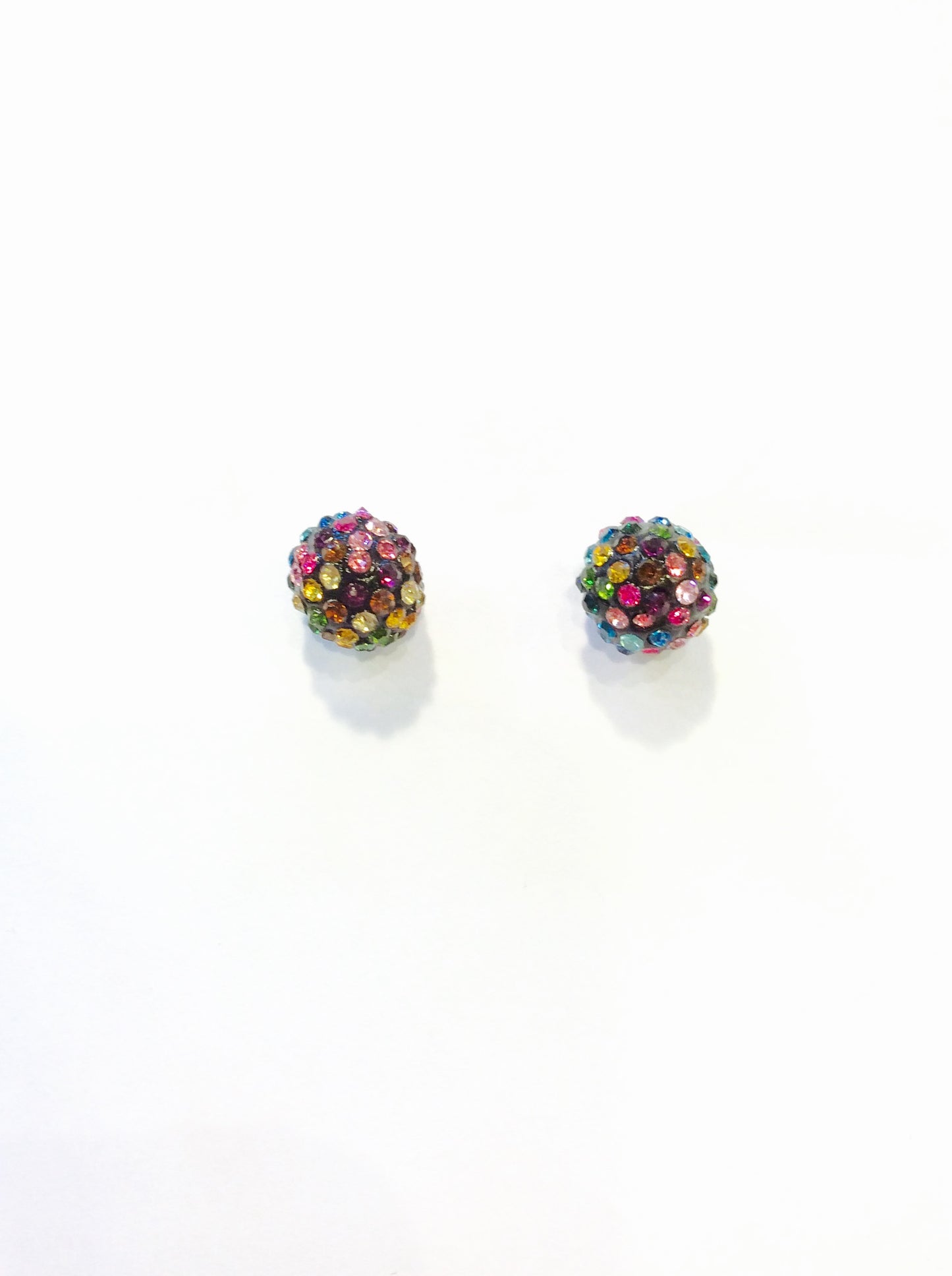 Multi Pave Post Earring #11-13841