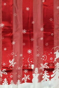 Christmas Satin Scarf #OS-3001RD (Red)