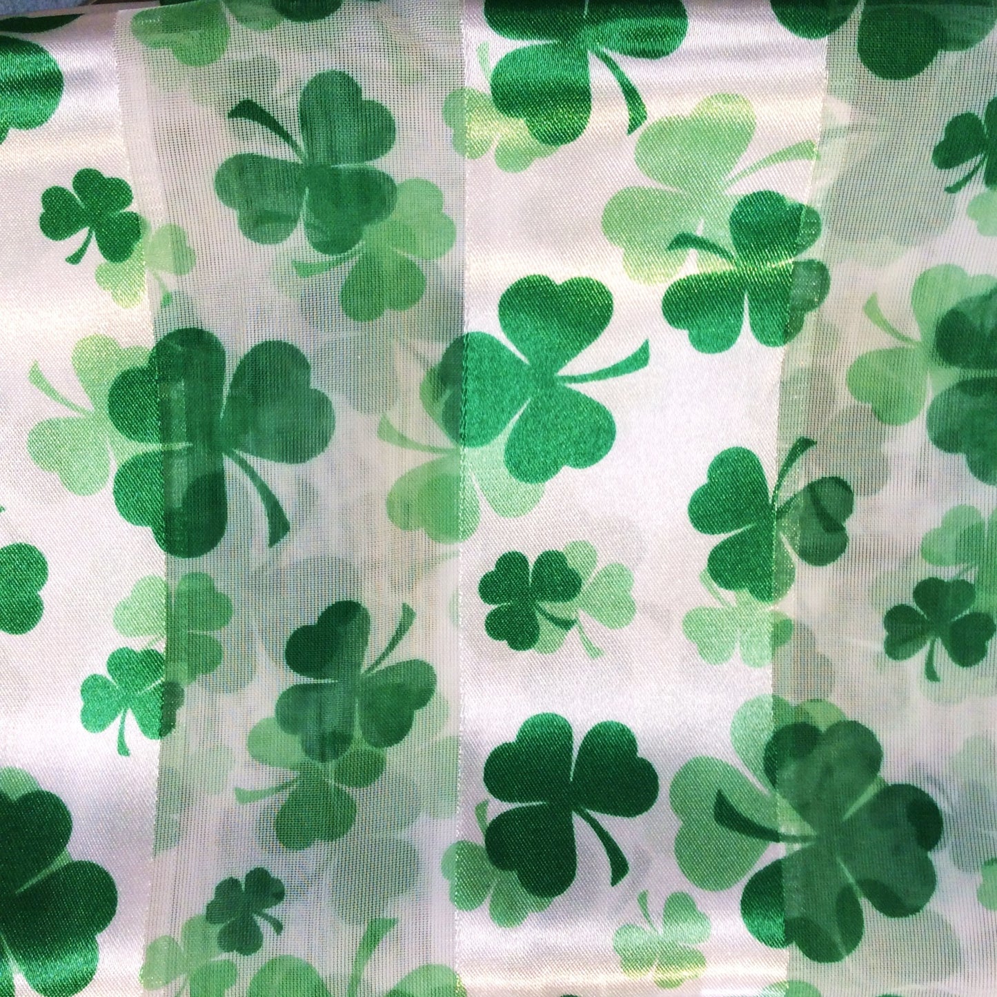 Shamrock Satin Scarf #OS-3012WH (White)