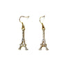 Paris Eiffel Tower Dangle Earrings (G) #28-11175G
