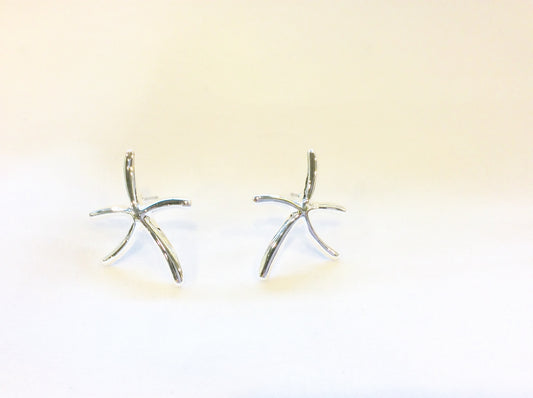 Plain Starfish Post Earrings #38-273