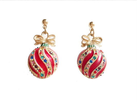 Christmas Ornament Earrings #19-1411531