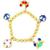 Sea Theme Charm Bracelet #12-82206GD