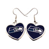 Seahawks Logo Heart Earring #94-22314