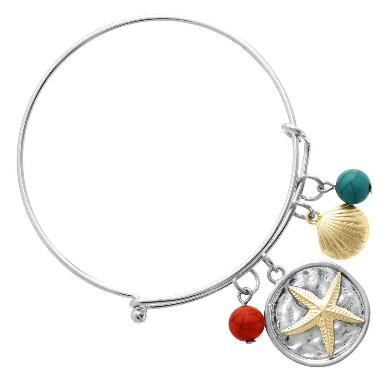 Starfish Charm Bracelet #12-82562