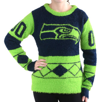 Seahawks Fuzzy Sweater #23-4074S